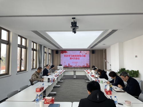 党史学习教育领导小组第四次会议 党史学习教育领导小组第四次会议