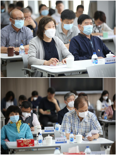 离退休党支部听党课1 离退休党支部听党课1