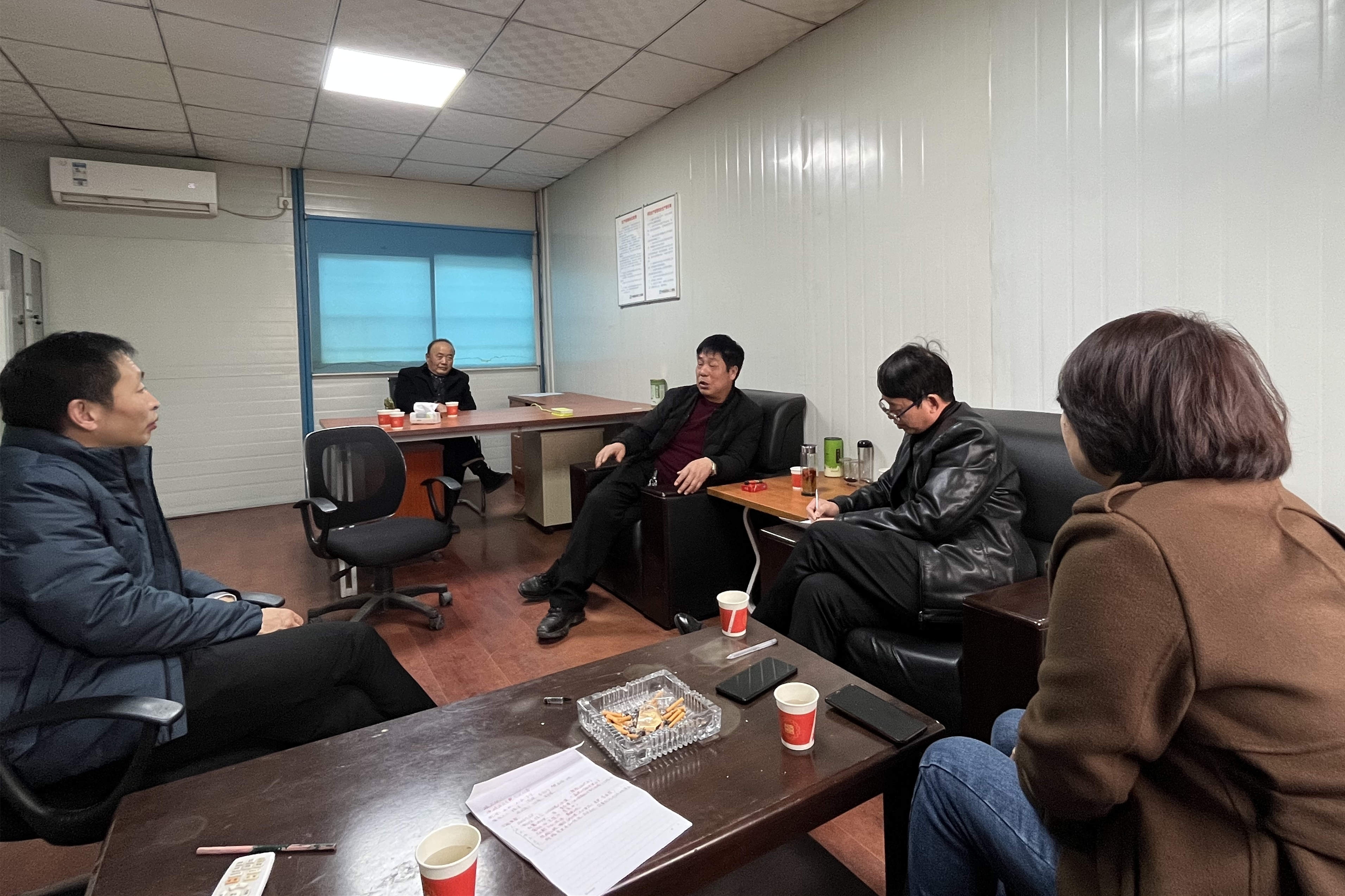 信息與科技工程學(xué)院赴渭南大荔縣實地調(diào)研產(chǎn)教融合項目
